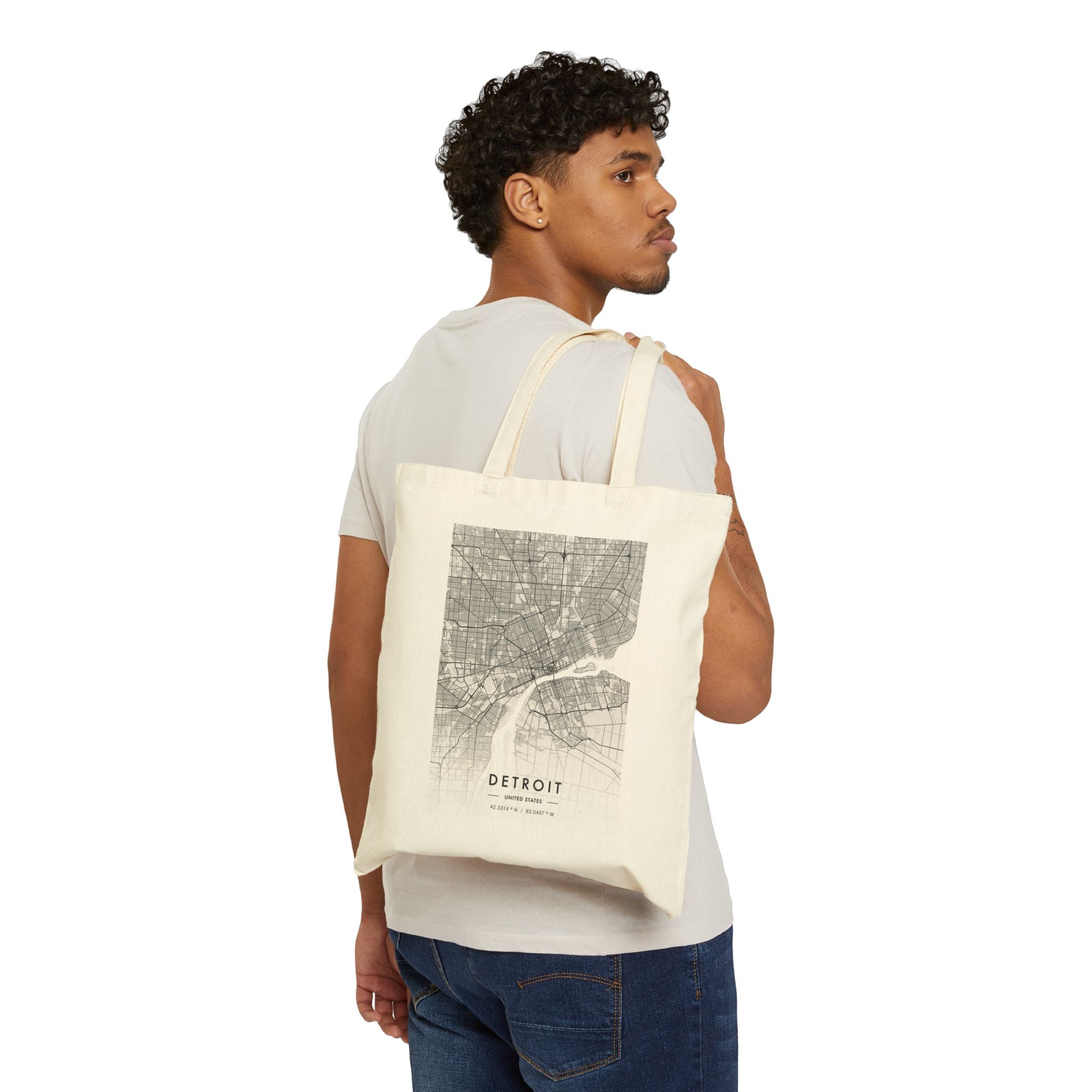 Detroit City Street Map